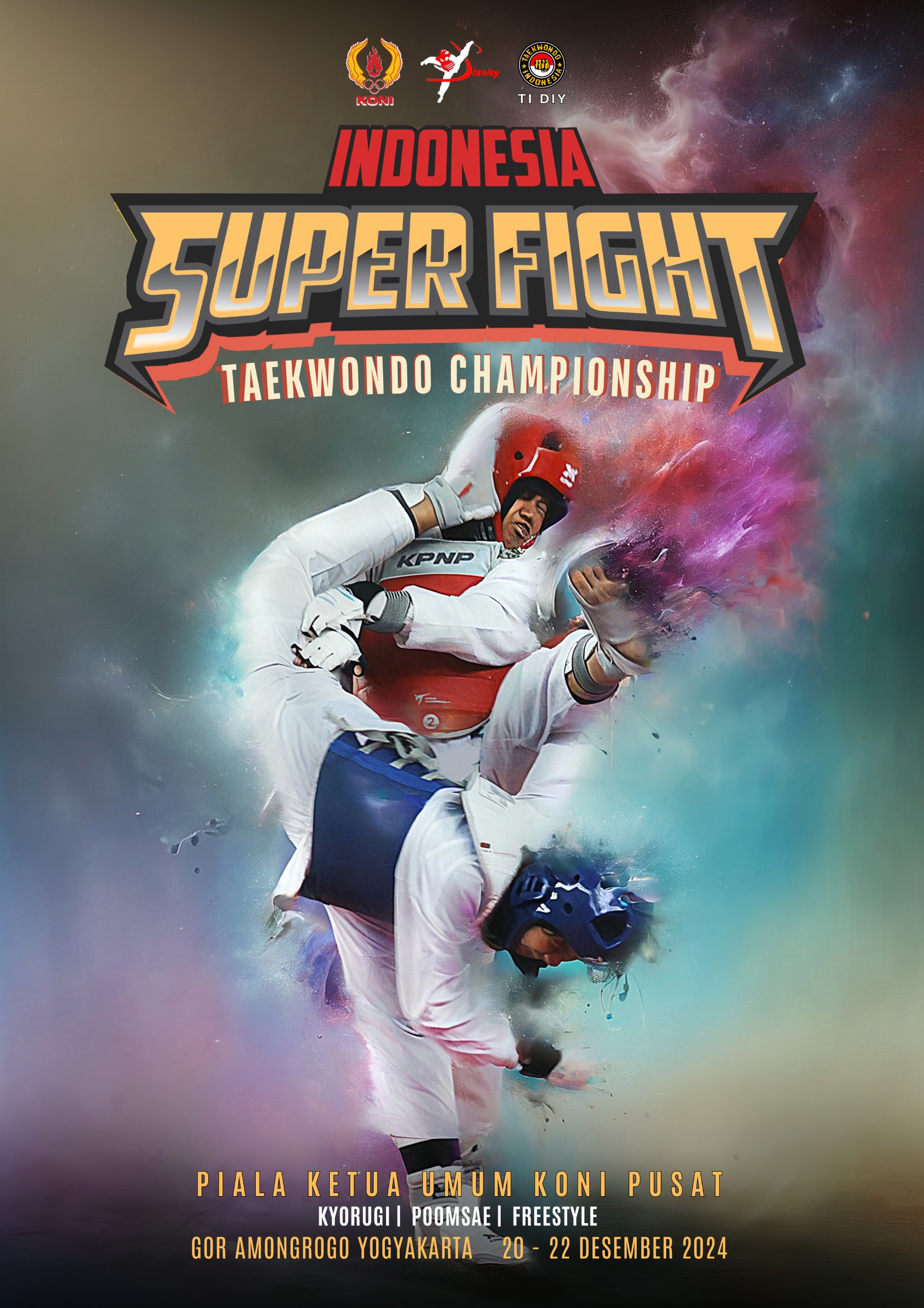 Kejuaraan Indonesia Super Fight Taekwondo Championship 2 Tahun 2024 Stanley Sport ti-excellentkick.com